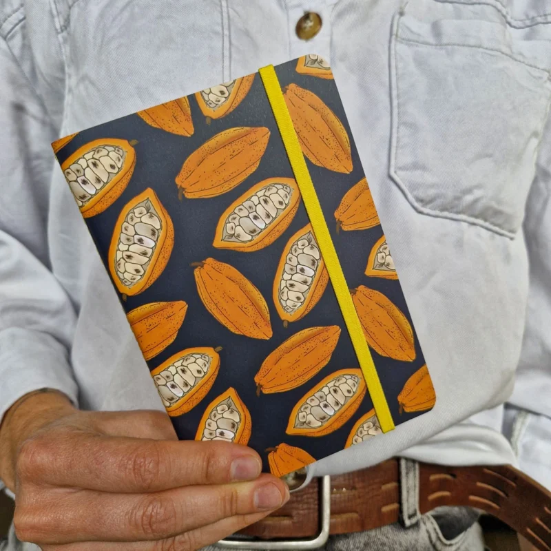 Libreta ilustrada de cacao