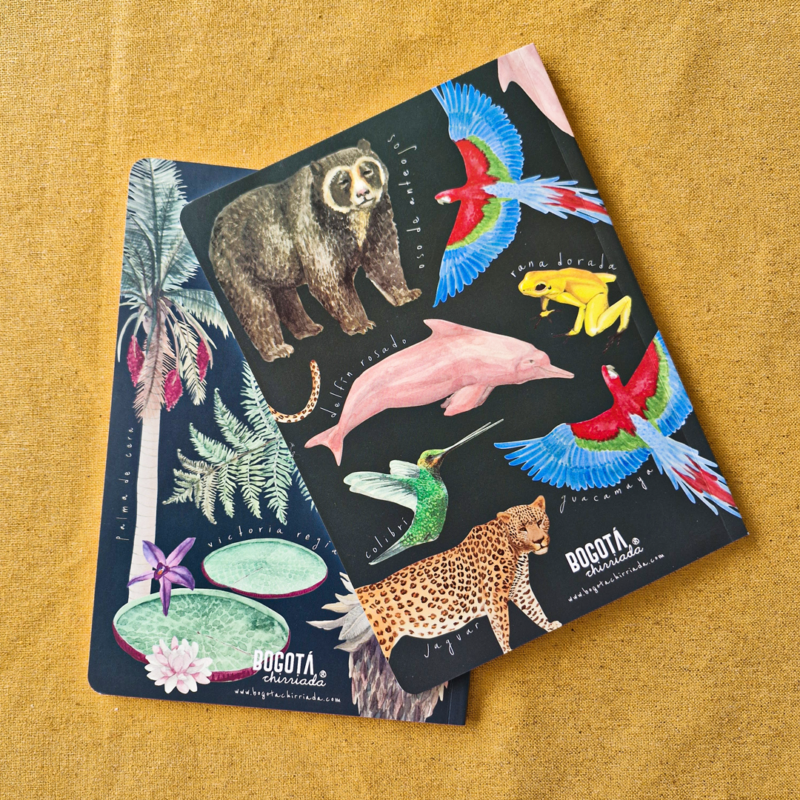 Cuadernos de fauna y flora colombiana